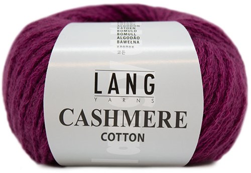 Lang Yarns Cashmere Cotton 066 Fuchsia