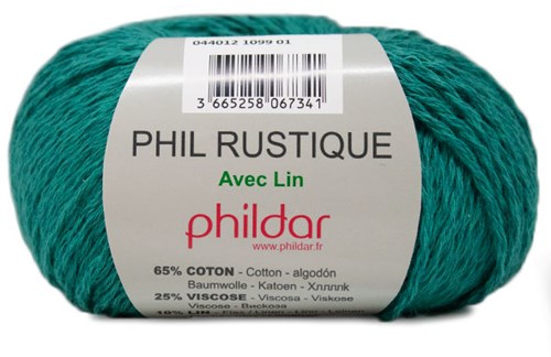 Phildar Phil Rustique 1099 Emeraude