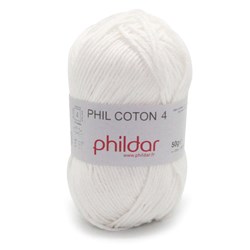 Phildar Phil Coton 4 1397 Craie