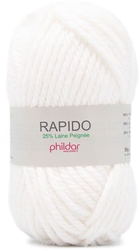 Phildar Rapido 1225 Blanc