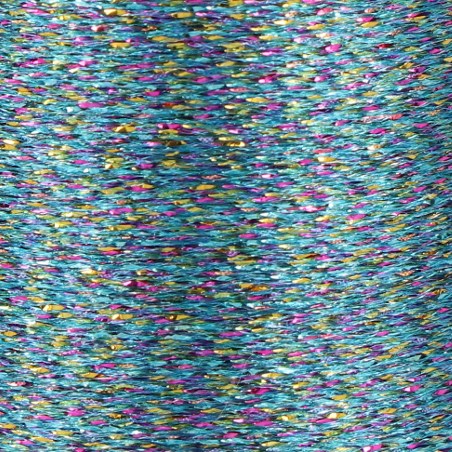 Rico Sticktwist Metallic Stickgarn No. 40 200m 936 Rainbow/Blue-2