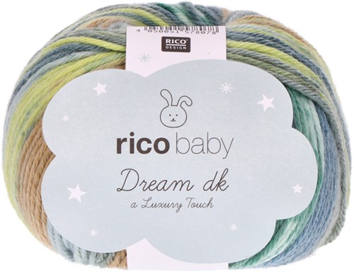 Rico Baby Dream DK 13 Petrol-Yellow