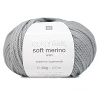 Rico Essentials Soft Merino Aran 096 Silver-Grey