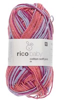 Rico Baby Cotton Soft Print dk 022 Purple-Red