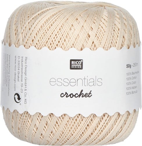 Rico Essentials Crochet 032 Creme
