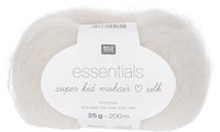 Rico Essentials Super Kid Mohair Loves Silk 1 White