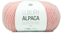 Rico Luxury Alpaca Superfine Aran 12 Powder