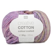 Rico Creative Cotton Colour Coated 002 Lilac Mix