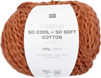 Rico Creative So Cool + So Soft Cotton Chunky 019 Brown