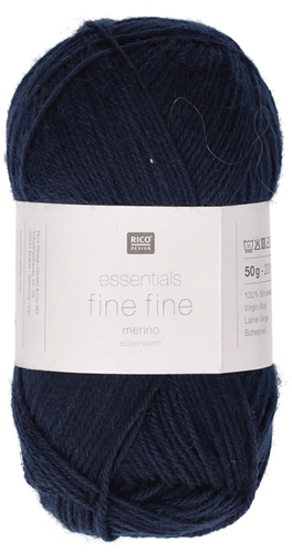 Rico Essentials Fine Fine Merino 008 Marine