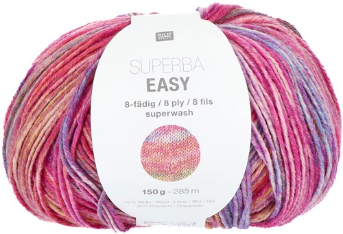 Rico Superba Easy 8, 8 ply 004 Summer