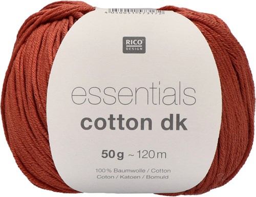 Rico Essentials Cotton dk 079 Red Brown