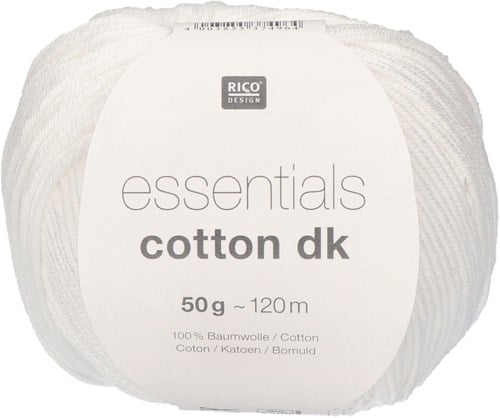 Rico Essentials Cotton dk 80 White