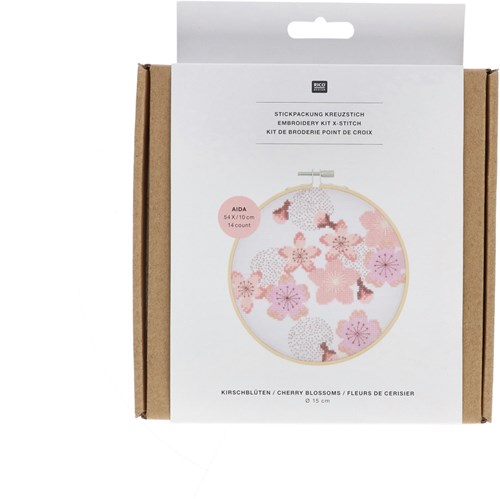 Rico kreuzstich paket Kirschblüten