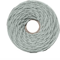 Trimits Makramee Cord Baumwolle 87m x 4mm 11 Silver-3