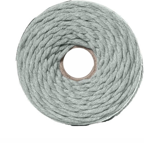 Trimits Makramee Cord Baumwolle 87m x 4mm 11 Silver-3
