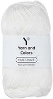 Yarn and Colors Must-have 001 White