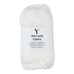 Yarn and Colors Must-have 001 White