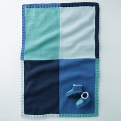 Strickanleitung Cabotine Babydecke
