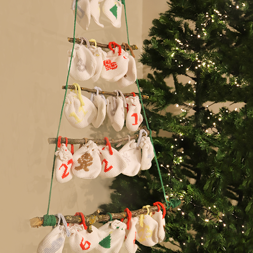 Advent kalender Wollplatz Häkelpaket