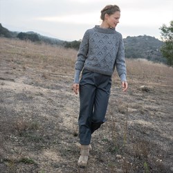 Katia Alpacotton Natural Colors Ajour-Pullover Garen- en Breipakket
