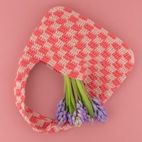Häkelanleitung Yarn and Colors Checkered Bag-3