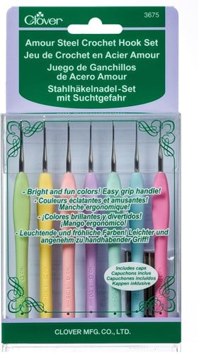 Clover Amour Häkelnadelset Small-2
