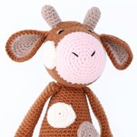 Häkelanleitung Yarn and Colors Clara Cow-2