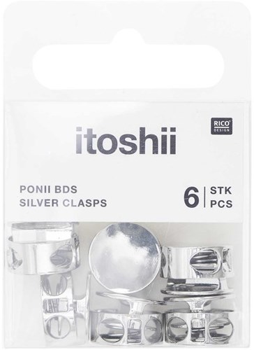 Rico Armband Verschlüsse  - Silver