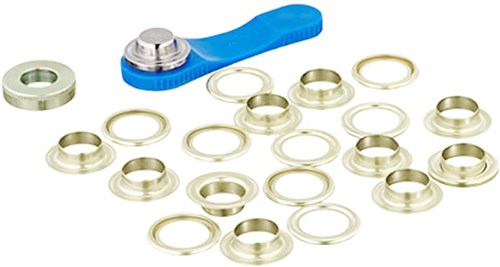 Prym Ösen mit Scheiben Gold 14 mm-2