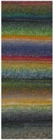 Lana Grossa Colorissimo 202 Erika,Hell-,Dunkelgrün,Oliv,Orange,Weinrot,Grauviolett,Graublau,Ocker,Schwarzbraun-2