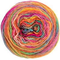 Lana Grossa Colorissimo 205 Oliv,Gelb,Orange,Veilchenblau,Graulila,Hellgrün,Türkis,Pink,Fuchsia,Weinrot