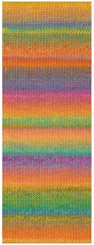 Lana Grossa Colorissimo 205 Oliv,Gelb,Orange,Veilchenblau,Graulila,Hellgrün,Türkis,Pink,Fuchsia,Weinrot-2