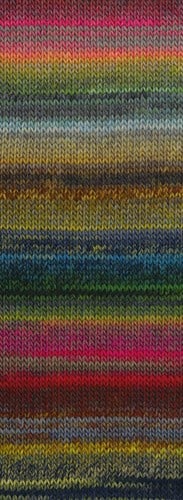 Lana Grossa Colorissimo 217 Limette,Olivgrün,Hell-,Dunkelgrau,Graublau, Taupe,Graubraun,Graulila,Pink,Dunkelgrün-2