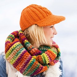 Häkelanleitung Colormix Loopschal