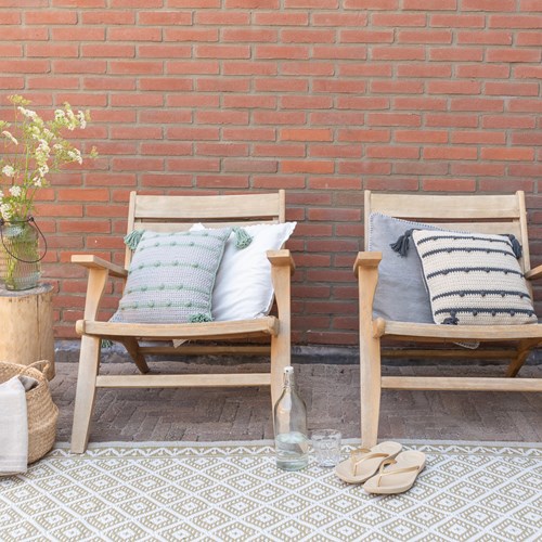 Häkelanleitung Yarn and Colors Connect the Dots Cushion