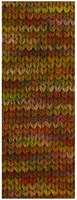 Lana Grossa Cool Merino Big Color 405 Helloliv/Rost/Gelbgrün/Rosa/Terrakotta/Grau-/Dunkelgrün-3