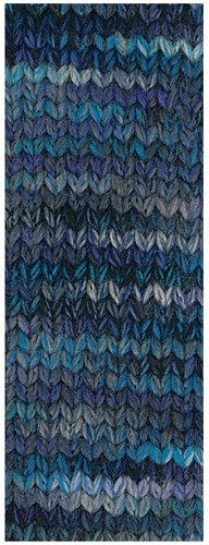 Lana Grossa Cool Merino Big Color 410 Grau/Minttürkis/Dunkelblau/Royal/Blauviolett-2