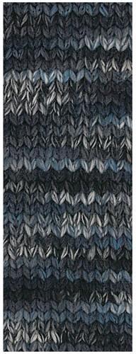 Lana Grossa Cool Merino Big Color 411 Anthrazit/Dunkel-/Hell-/Mittel-/Stahlgrau/Rohweiß-2