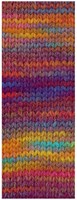 Lana Grossa Cool Merino Color 315 Dunkelfuchsia/Rost/Graublau/Pink/Dotter-/ Senfgelb/Royal/Türkis/Gelbgrün/Orange/Pink-2