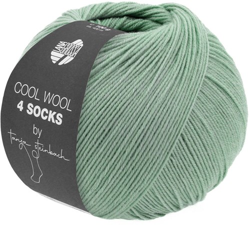 Lana Grossa Cool Wool 4 Socks Uni 7727 Helltürkis