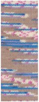 Lana Grossa Cool Wool 4 Socks Print 3 7203 Beige/Kornblume/Weiß/Pink/Lila-2