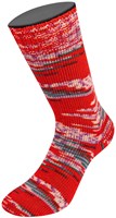 Lana Grossa Cool Wool 4 Socks Print 3 7206 Rot/Opalgrün/Weiß/Lila/Fuchsia-3