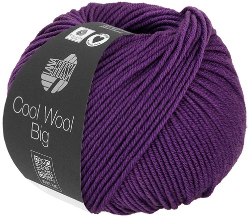 Lana Grossa Cool Wool Big 1026 Dunkelviolett