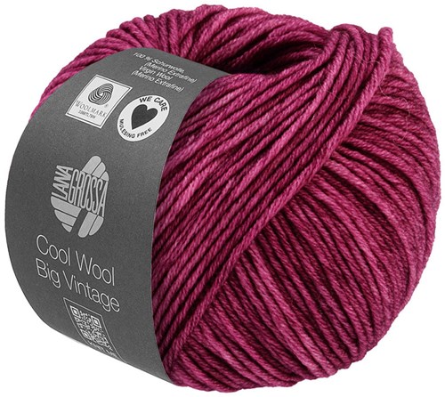 Lana Grossa Cool Wool Vintage Big 7177 Indischrot