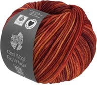 Lana Grossa Cool Wool Vintage Big 7188 Orangebraun