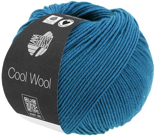 Lana Grossa Cool Wool 2108 Petrolblau