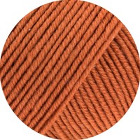 Lana Grossa Cool Wool 2116 Orangebraun-2