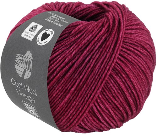 Lana Grossa Cool Wool Vintage 7377 Indischrot