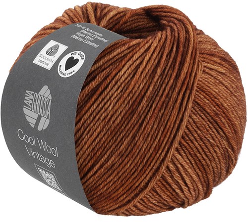 Lana Grossa Cool Wool Vintage 7383 Rehbraun